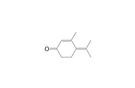 2-Cyclohexen-1-one, 3-methyl-4-(1-methylethylidene)-