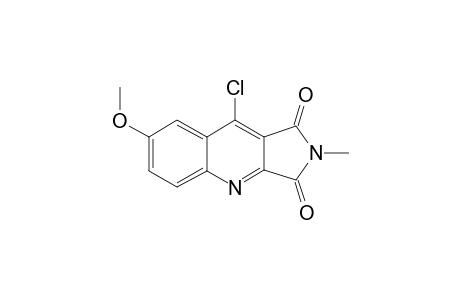9-Chloro-7-methoxy-2-methyl-pyrrolo[3,4-b]quinoline-1,3-dione
