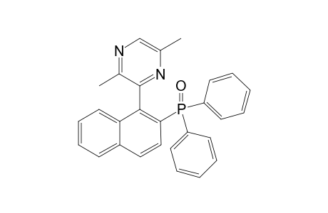 3-(2-Diphenylphosphoryl-1-naphthalenyl)-2,5-dimethylpyrazine