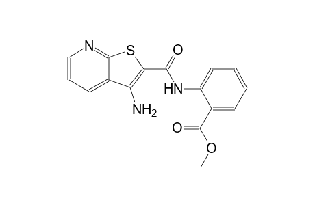 benzoic acid, 2-[[(3-aminothieno[2,3-b]pyridin-2-yl)carbonyl]amino]-, methyl ester