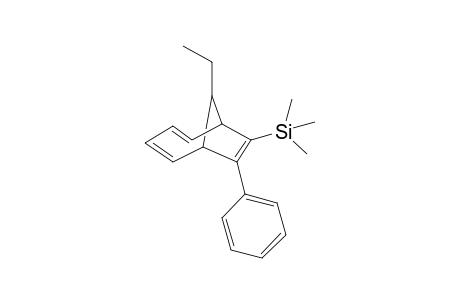 Trimethyl(8-phenyl-9-ethylbicyclo[4.2.1]nona-2,4,7-trien-7-yl)silane