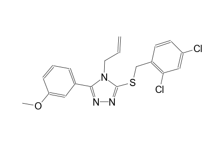 4-allyl-3-[(2,4-dichlorobenzyl)sulfanyl]-5-(3-methoxyphenyl)-4H-1,2,4-triazole
