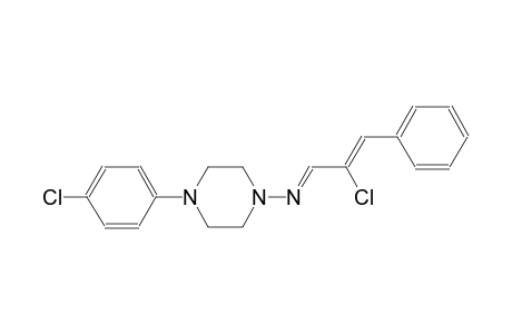 4-(4-chlorophenyl)-N-[(E,2Z)-2-chloro-3-phenyl-2-propenylidene]-1-piperazinamine