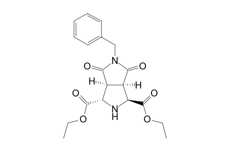 Diethyl (1R*,3R*,3aR*,6aS*)-5-benzyl-4,6-dioxooctahydro pyrrolo[3,4-c]pyrrole-1,3-dicarboxylate