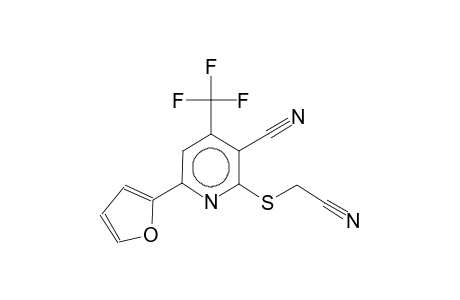 2-cyanomethylthio-3-cyano-4-trifluoromthyl-6-(2-furyl)pyridine
