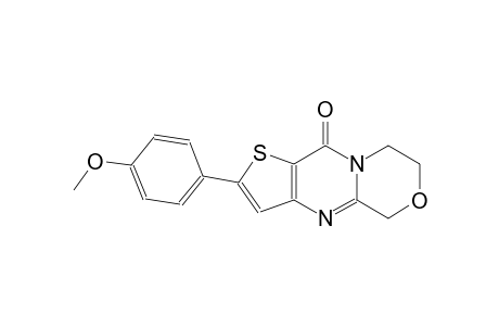 2-(4-methoxyphenyl)-7,8-dihydrothieno[3',2':4,5]pyrimido[2,1-c][1,4]oxazin-10(5H)-one