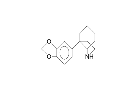 3a-(3,4-[Methylenedioxy]-phenyl)-2,3,3a,4,5,6,7,7a-octahydro-indole