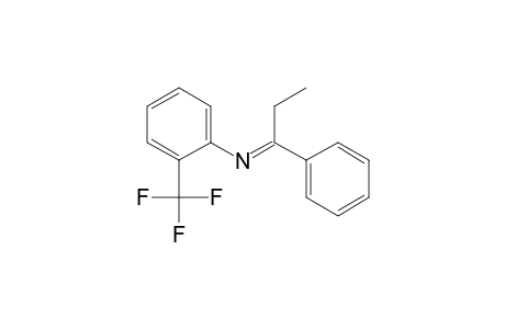 (E)-N-(1-Phenylpropylidene)-2-(trifluoromethyl)aniline