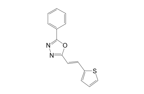 2-Phenyl-5-[2-(2-thienyl)ethenyl]-1,3,4-oxadiazole