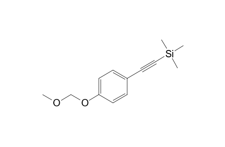 1-[(Trimethylsilyl)ethynyl)]-4-(methoxymethoxy)benzene