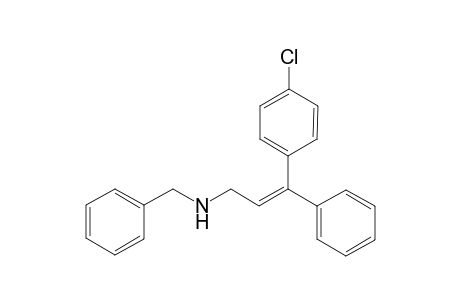 (Z)-N-benzyl-3-(4-chlorophenyl)-3-phenyl-prop-2-en-1-amine