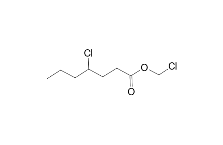 Heptanoic acid, 4-chloro-, chloromethyl ester