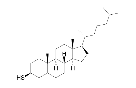 Cholestane-3.beta.-thiol