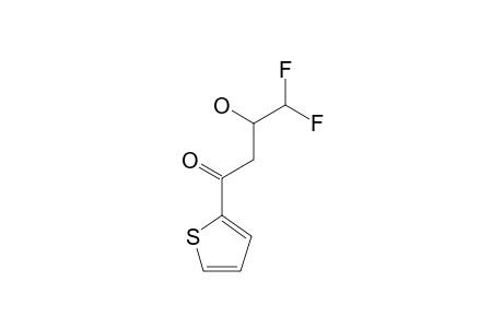 4,4-Difluoro-3-hydroxy-1-(2-thienyl)-1-butanone