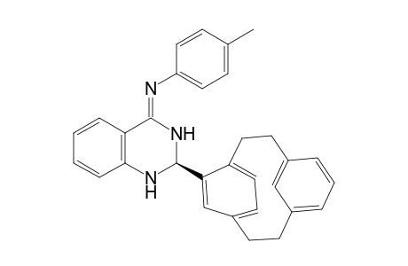 (Z)-4-Methyl-N-(2-S-[2.2]paracyclophanyl-2,3-dihydroquinazolin-4(1H)-ylidne)aniline