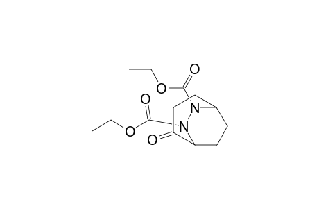 6,7-Diazabicyclo[3.2.2]nonane-6,7-dicarboxylic acid, 2-oxo-, diethyl ester