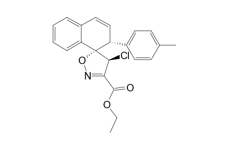 (R*)-4-CHLORO-3-ETHOXYCARBONYL-2'-TOLYLSPIRO-[ISOXAZOLE-5(4H),1'(2'H)-NAPHTHALENE]