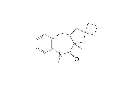 3a,5-dimethylspiro[1,3,10,10a-tetrahydrocyclopenta[c][1]benzazepine-2,1'-cyclobutane]-4-one