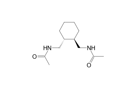 Acetamide, N,N'-[1,2-cyclohexanediylbis(methylene)]bis-, trans-