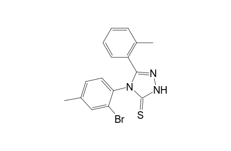 4-(2-bromanyl-4-methyl-phenyl)-3-(2-methylphenyl)-1H-1,2,4-triazole-5-thione