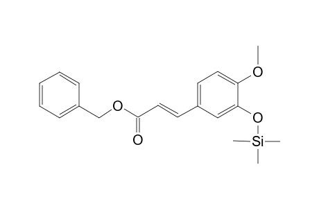 Benzyl (E)-isoferulate, mono-TMS
