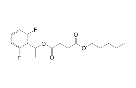 Succinic acid, 1-(2,6-difluorophenyl)ethyl pentyl ester