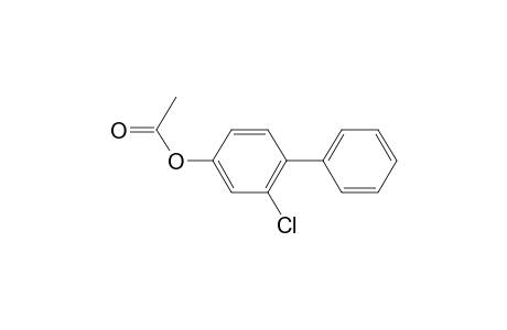 4-Hydroxy-2-chlorobiphenyl, acetate