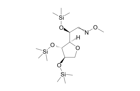 (2S)-2-[(2R,3R,4R)-3,4-bis(trimethylsilyloxy)tetrahydrofuran-2-yl]-N-methoxy-2-trimethylsilyloxy-ethanimine