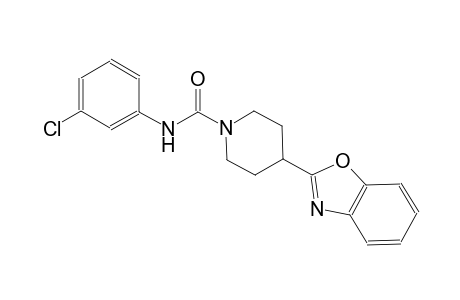 1-piperidinecarboxamide, 4-(2-benzoxazolyl)-N-(3-chlorophenyl)-
