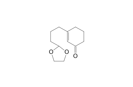 3-[3-(2,5-dDoxolanyl)propyl]cyclohex-2-en-1-one