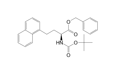 (2S)-2-(tert-butoxycarbonylamino)-4-(1-naphthyl)butyric acid benzyl ester