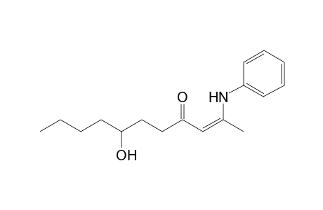 7-Hydroxy-2-(N-phenylamino)undec-2-en-4-one