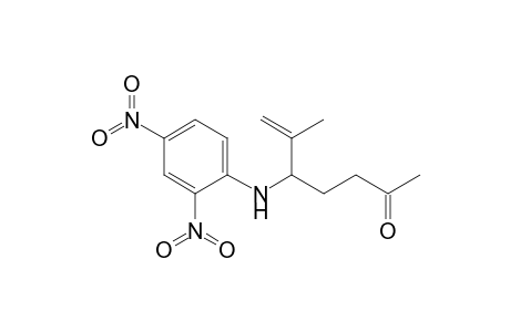5-(2,4-dinitroanilino)-6-methyl-6-hepten-2-one