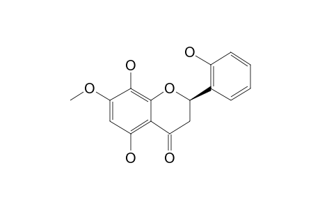 (2R)-2',5,8-Trihydroxy-7-methoxyflavanone