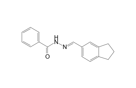 benzoic acid, [(5-indanyl)methylene]hydrazide