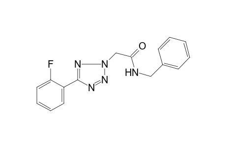 2-[5-(2-fluorophenyl)-1,2,3,4-tetrazol-2-yl]-N-(phenylmethyl)ethanamide