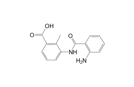 3-[(2-Aminobenzoyl)amino]-2-methylbenzoic acid