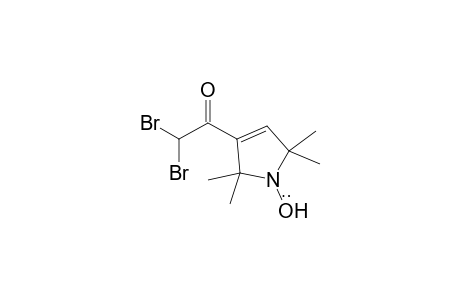 3-(Dibromoacetyl)-2,5-dihydro-2,2,5,5-tetramethyl-1H-pyrrol-1-yloxy radical