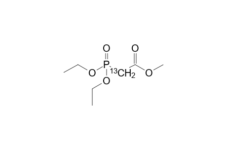 Methyl diethylphosphono-[13C]-acetate