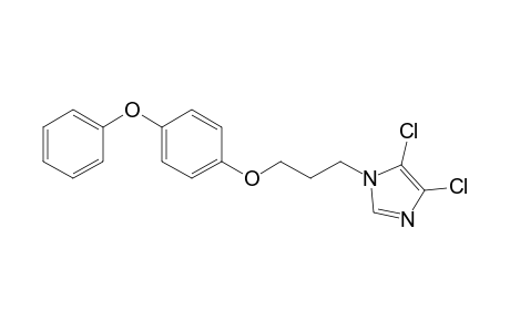 1H-Imidazole, 4,5-dichloro-1-[3-(4-phenoxyphenoxy)propyl]-