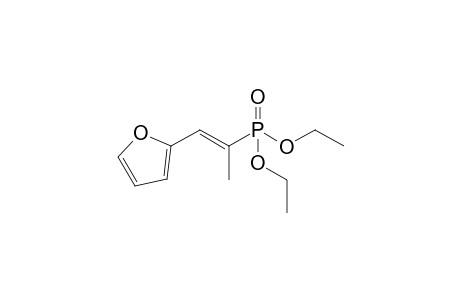 (E)-Diethyl 1-methyl-2-(2'-furyl)ethenephosphonate