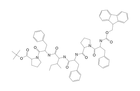 N-FMOC-(6)PHE-(5)PRO-(4)PHE-(3)ILE-(2)PHE-(1)PRO-O-BU(T)