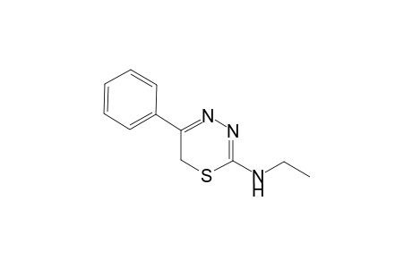 N-Ethyl-5-phenyl-6H-1,3,4-thiadiazin-2-amine