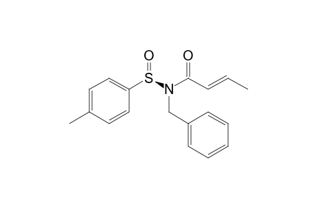 (-)-(S)-N-(E)-2-Butenoyl-N-benzyl-p-toluenesulfinamide