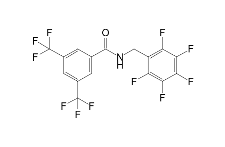 N-[(Pentafluorophenyl)methyl]-3,5-bis(trifluoromethyl)benzamide