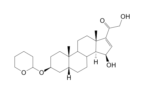 15.beta,21-Dihydroxy-3.beta.-[(tetrahydro-2H-pyran-2'-yl)oxy]-5.beta.-pregn-16-en-20-one