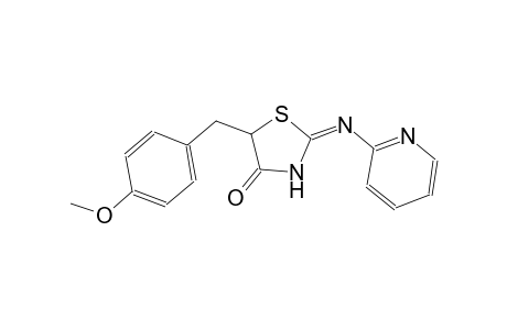 4-thiazolidinone, 5-[(4-methoxyphenyl)methyl]-2-(2-pyridinylimino)-, (2E)-