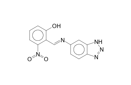 6-[(6-Nitrosalicylidene)amino]-1H-benzotriazole