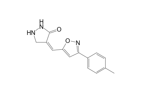 4-[3-(4-Methylphenyl)isoxazol-5-yl]methylenepyrazolin-3-one