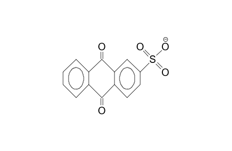 Anthraquinone-2-sulfonate anion
